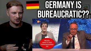 Reaction To heute-show: German Bureaucracy and Refugees