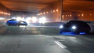 Street Racers DRIFT Whole FREEWAY *TOKYO DRIFT Real Life*