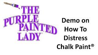 Dry and Wet Distressing Chalk Paint®