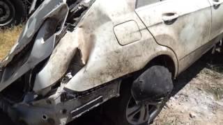 Mercedes e250 cdi kaza accident