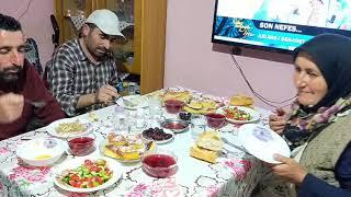 iftar soframıza hoş geldiniz günlük  vlog