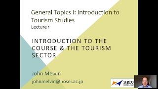 Introduction to Tourism Studies - GIS