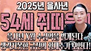 2025년 1972년생 54세 쥐띠 운세 희생하며 살아온 날을 존경합니다! 을사년 금전,재물,귀인 모두 들어와 보답받아 말년에 대박난다! 2025년 대박나는 72년생 쥐띠운세