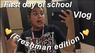 First day of School Vlog (Freshman Edition) |Vanessa Ortiz