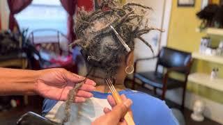 Prep Loc Extensions for the Dreadlock Machine #dreadlockmachine  #dreadlockextensions #dreadlocks