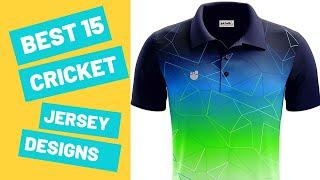 BEST CRICKET JERSEY DESIGNS   | NEW JERSEY DESIGNS | AMAZING CRICKET JERSEY | #cricketjersey #six