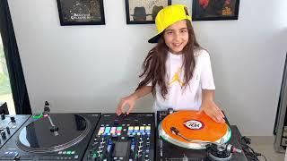 10 years old Dj Michelle scratching on vinyl for IDA World 2022 championship.