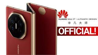 Huawei First Triple Folding Phone - IT'S OFFICIAL!!