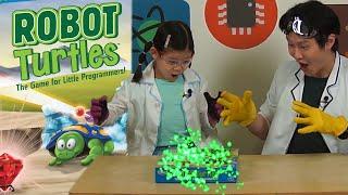 We play the Robot Turtles programming game: Part 1