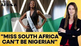 Miss South Africa Finalist Chidimma Adetshina Faces Xenophobic Backlash | Firstpost Africa