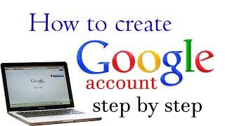 How to create Google account ( 2021 in English )