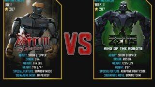 Real Steel WRB Atom VS Zeus (champion) NEW graphics blows