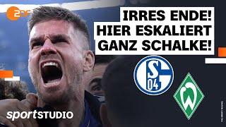 FC Schalke 04 – Werder Bremen Highlights | Bundesliga, 30. Spieltag Saison 2022/23 | sportstudio