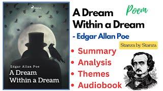 A Dream Within a Dream Poem Summary & Analysis #edgarallanpoe #poetryanalysis