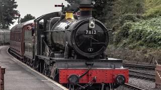 GWR 7800 Class 7812 Erlestoke Manor On The Severn Valley Railway Between Bridgnorth And Highley