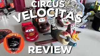 DISNEY PIXAR CARS - CIRCUS VELOCITAS Review - Floyd’s Fantastic Cars On The Road - Stunts Biplane