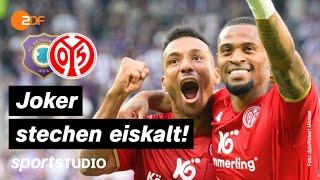 Erzgebirge Aue – Mainz 05 Highlights | DFB-Pokal 2022/23 | sportstudio