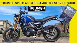 TRIUMPH SPEED 400 & SCRAMBLER 400 X SERVICE GUIDE