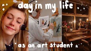 day in my life as an art student VLOG ⭐️