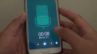 Samsung Galaxy S5: How to Record Conversations Using Voice Recorder