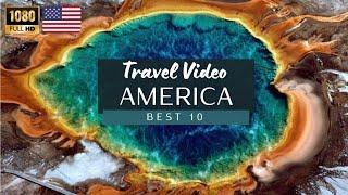 AMERICA // TOP 10 NATURAL WONDERS // BEST PLACES  // AMERICA TOUR