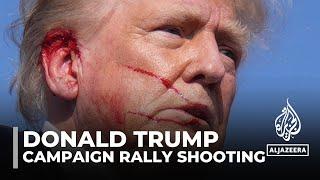 Trump shot in ear at Pennsylvania campaign rally, suspected gunman killed
