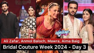 BCW 2024 - Ali Zafar, Anmol Baloch, Mawra Hocane, Aima Baig, Ken Doll, Hareem Farooq, Muneeb Butt