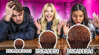 BRIGADEIRO, BRIGADEIRINHO OU BRIGADEIRÃO!