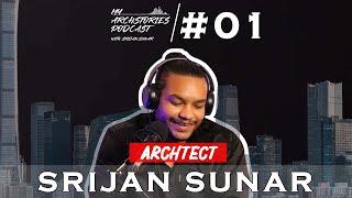 Episode 01: Srijan Sunar | Architecture Podcast | USA Master l Architecture journey l (Nepali)