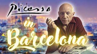 Pablo PICASSO In BARCELONA, Biography Museum: Cubism, Blue Period, paintings Guernica, Las Meninas.