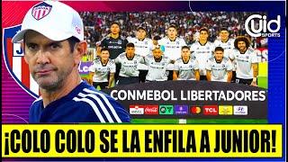 JUNIOR HOY | EL IMPORTANTE ANUNCIO DE COLO COLO QUE GENERA PRESIÓN EN EL TIBURÓN ¿SON FAVORITOS?