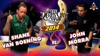 9-Ball - SHANE VAN BOENING vs JOHN MORRA - 2014 Derby City Classic 9-Ball Finals