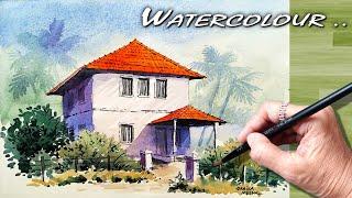  Enjoyable Watercolour Landscape Painting for Beginners to Advanced | जलरंग निसर्गचित्र पेंटिंग