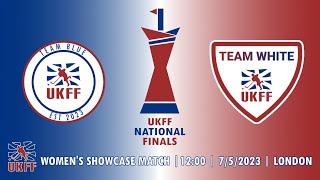 TEAM WHITE VS TEAM BLUE| WOMEN’S SHOWCASE| UKFF FLOORBALL NATIONAL FINALS 2023 |  REPLAY