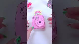 Sanrio Paper Crafts Ideas - Cute Stationery Crafts #shorts #sanrio