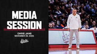 MEN'S BASKETBALL | CHRIS JANS MEDIA SESSION - 11/20/24