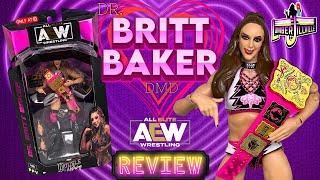 Britt Baker AEW Target Exclusive Wrestling Figure Review | Owen Hart Foundation
