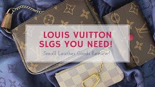 ONLY Louis Vuitton SLGs you need! REVIEW: Mini Pochette, Key Pouch, 6 Key Holder- price increase