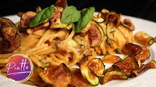 SPAGHETTI alla NERANO | EASY and FAST PASTA Dish with ZUCCHINI and PROVOLONE