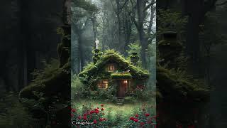 A Hidden Gem The Rose Covered Woodland Cottage #cottagenest #scenery #cottagevibes #cottagenest
