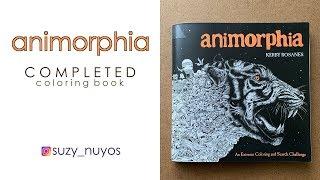 [Completed Coloring Book] Animorphia by Kerby Rosanes