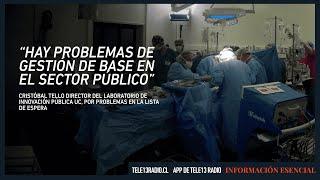 Director Laboratorio de Innovación Pública UC por listas de esperas: “Hay problemas de gestión"