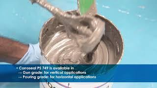 Corroseal PS 749 |  Two part polysulphide joint sealant | Corrotech Construction Chemicals