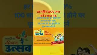 एलआईसी जीवन उत्सव |LIC Jeevan Utsav|जीवन उत्सव प्लान 871 |