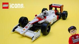 LEGO Icons 10330 McLaren MP4/4 & Ayrton Senna - SPEED BUILD