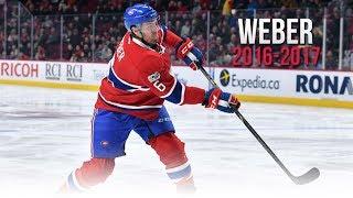 Shea Weber's All Goals from the 2016-2017 NHL Season