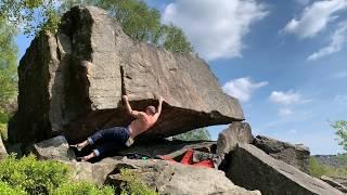 Curbar Boulder Session