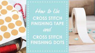 PERFECT TAPE for Cross Stitch & Quilting - Cross Stitch Finishing Dots & Tape by It’s Sew Emma