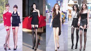 Mejores Street Fashion Tik Tok 2022 | Hottest Chinese Girls Street Fashion Style 2022 Ep.152