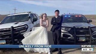 Killdeer students catch an unlikely ride to prom